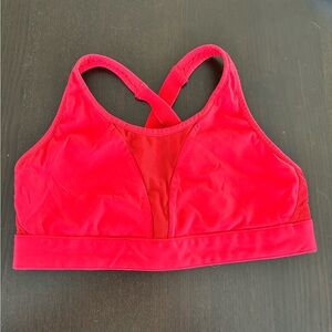 Fabletics Vibrant Red Sports Bra